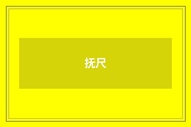 抚尺