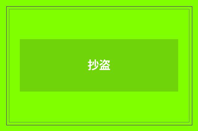 抄盗