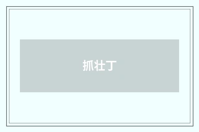 抓壮丁