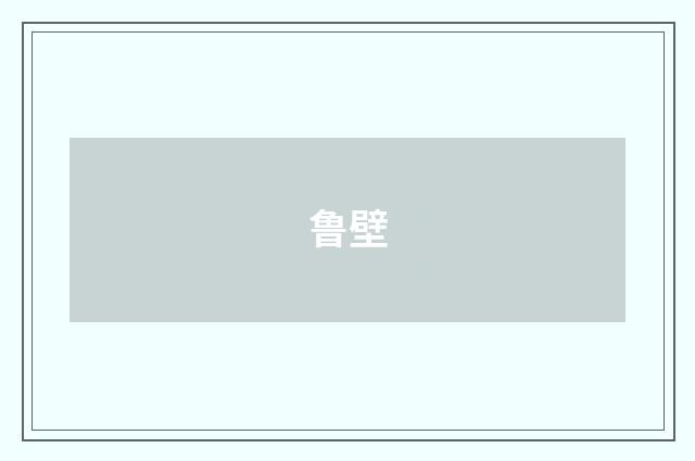 鲁壁