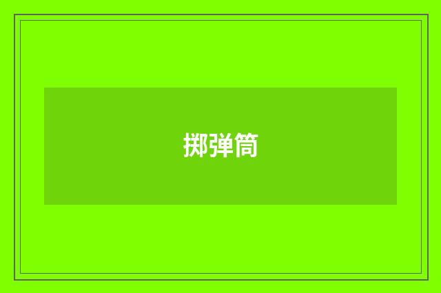 掷弹筒