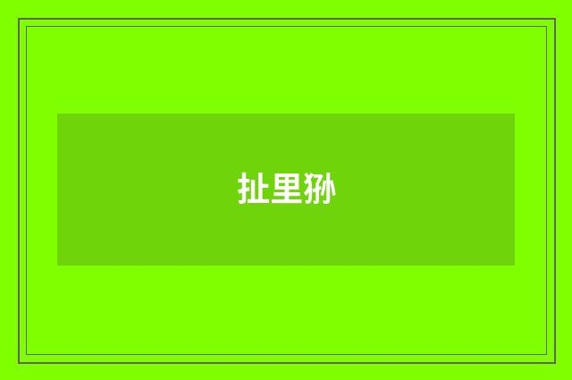 扯里狲