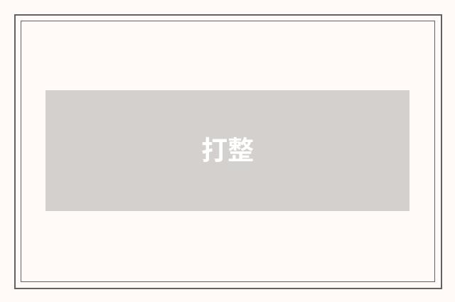 打整