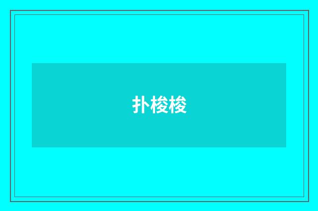 扑梭梭