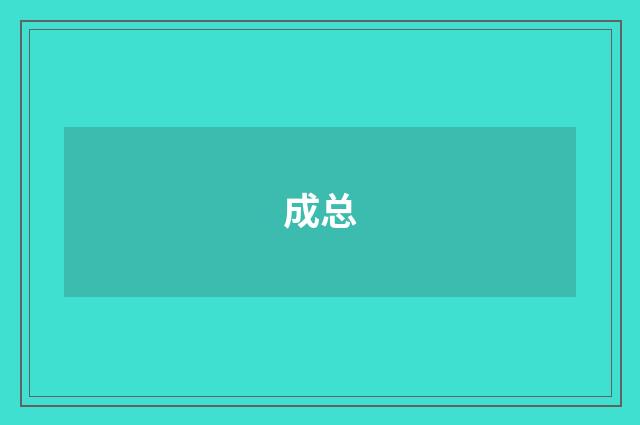 成总