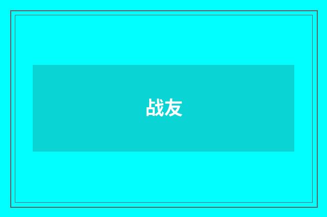 战友