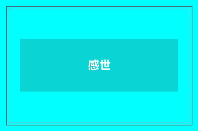 感世