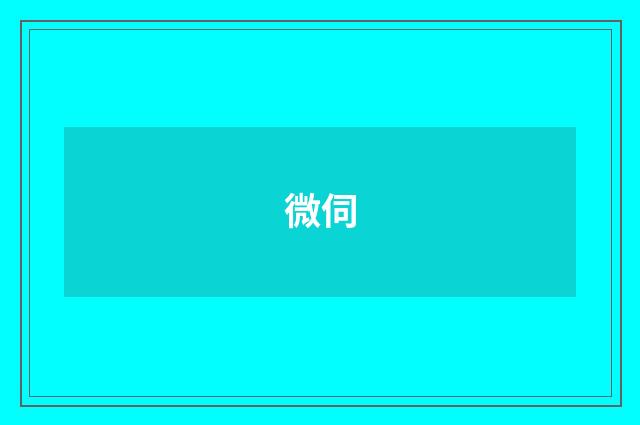 微伺