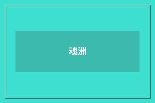 魂洲
