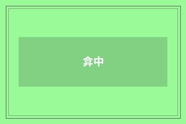 弇中
