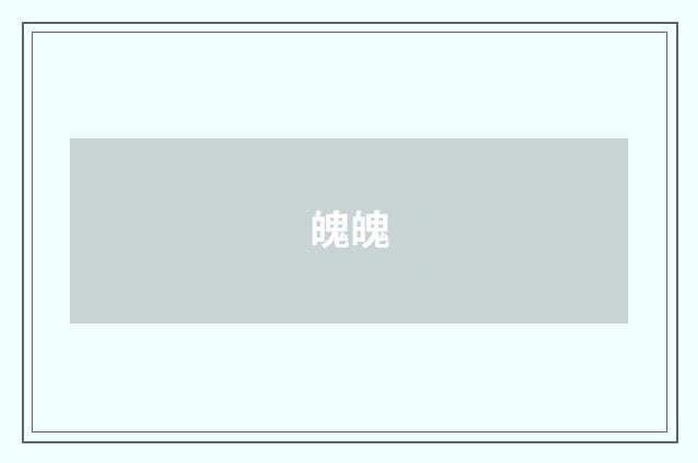 魄魄