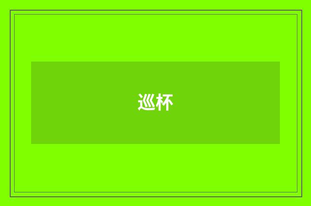 巡杯