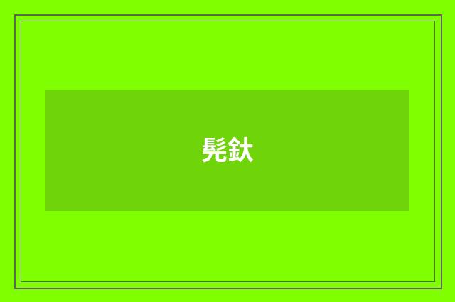 髡釱