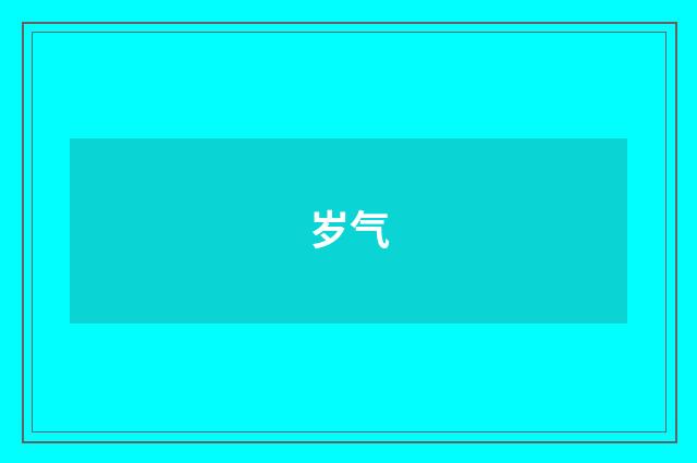 岁气