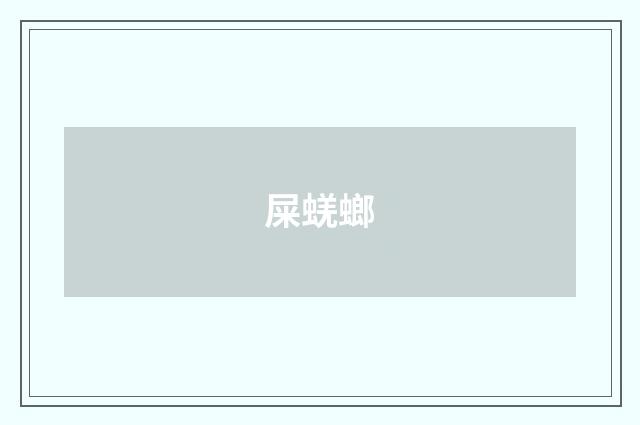 屎蜣螂