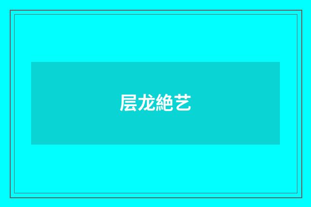 层龙絶艺