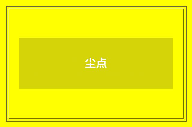 尘点