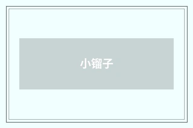 小镏子