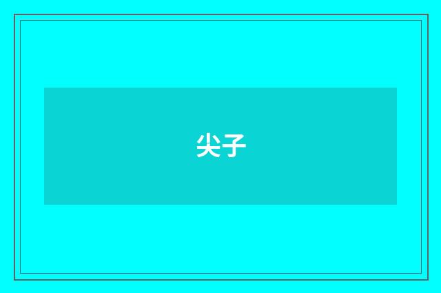 尖子