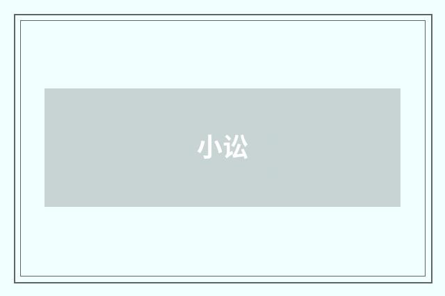 小讼