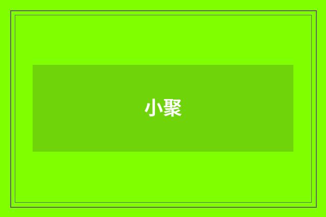 小聚
