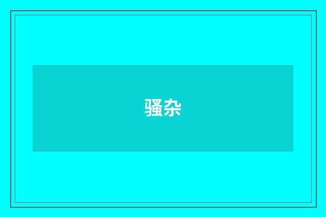 骚杂