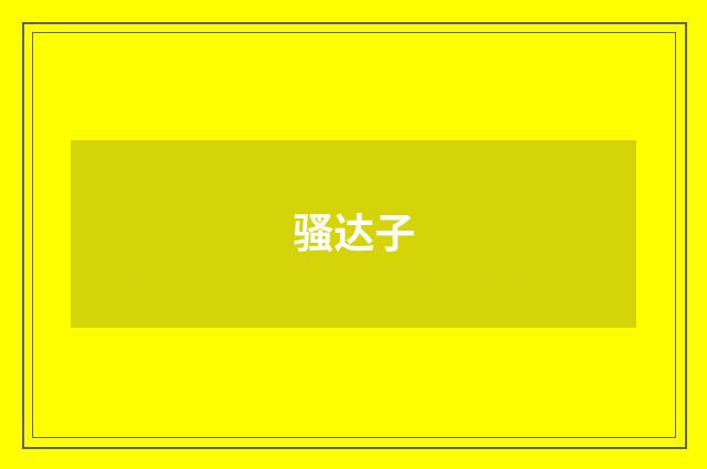 骚达子