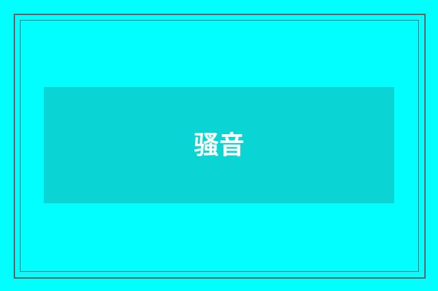 骚音