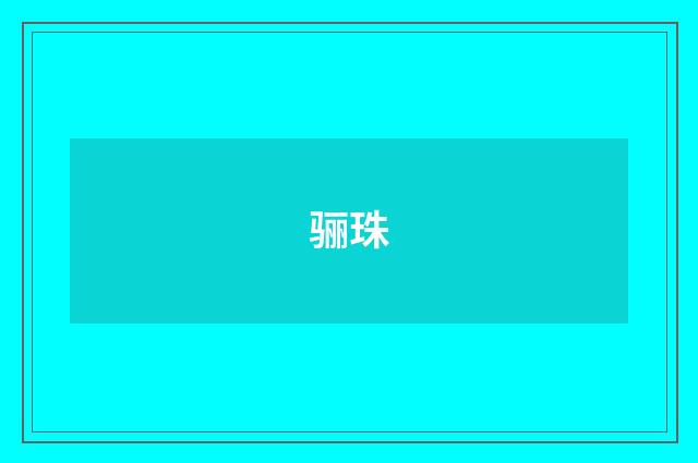 骊珠