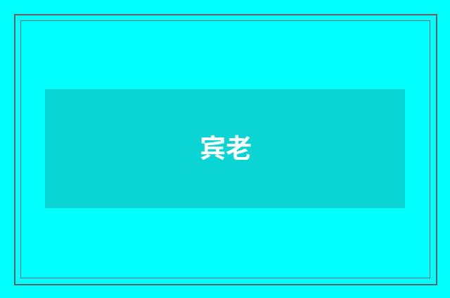 宾老