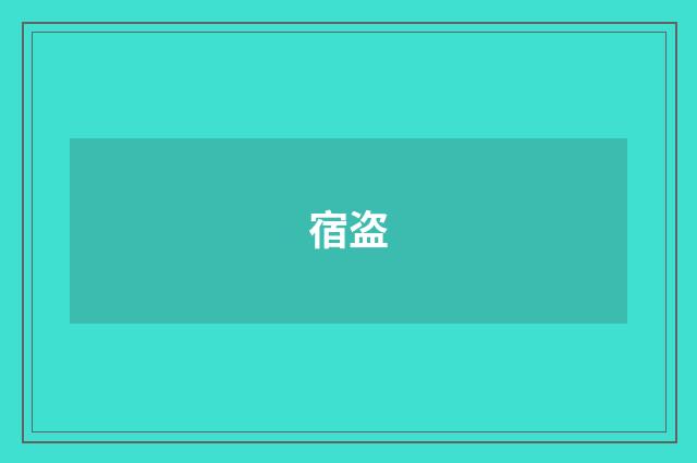 宿盗