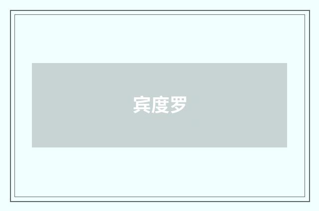 宾度罗