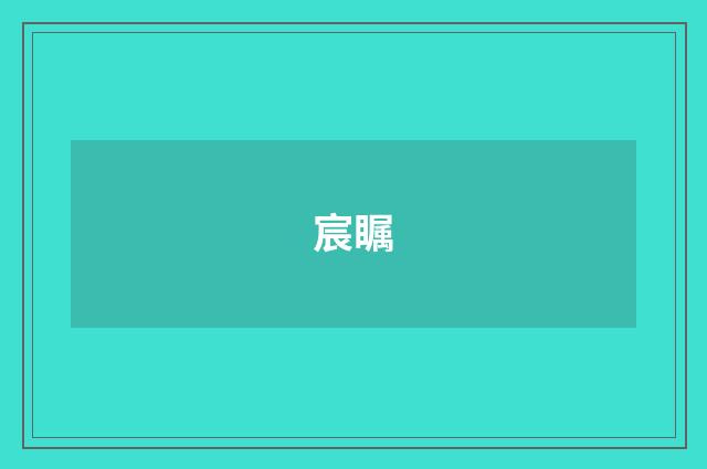 宸瞩