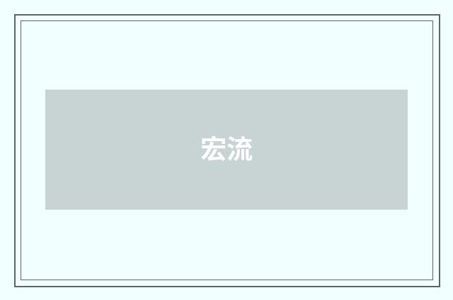 宏流