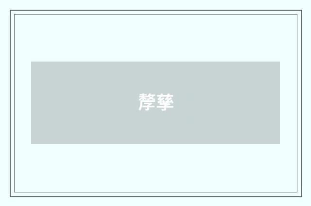 孷孳