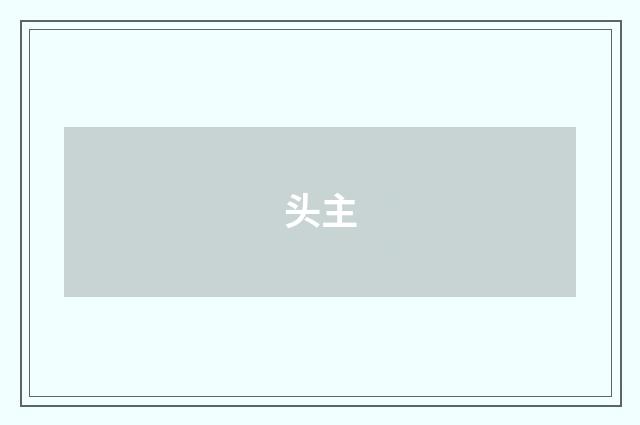 头主