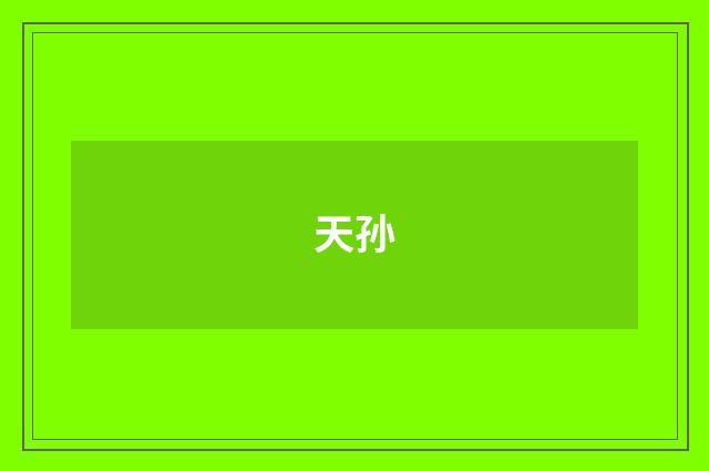 天孙
