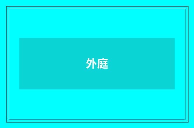 外庭