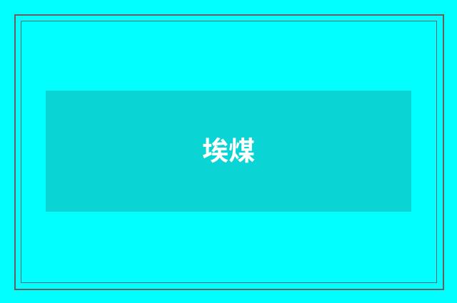 埃煤