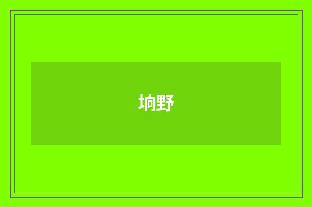 垧野