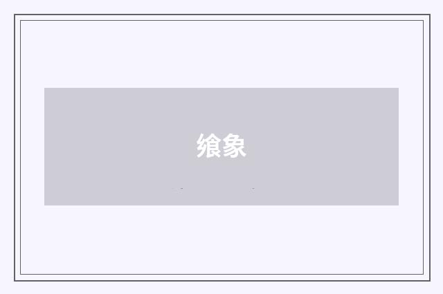 飨象