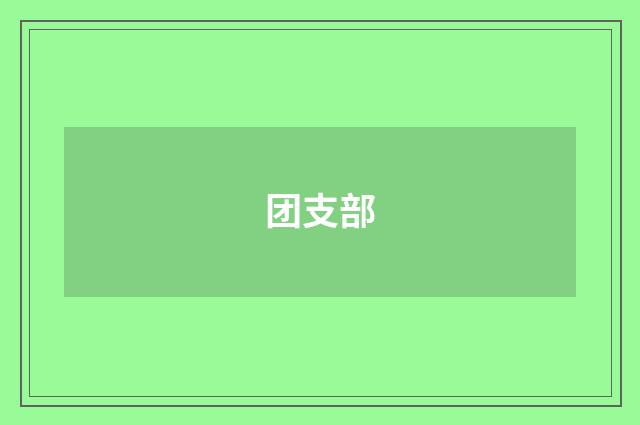 团支部