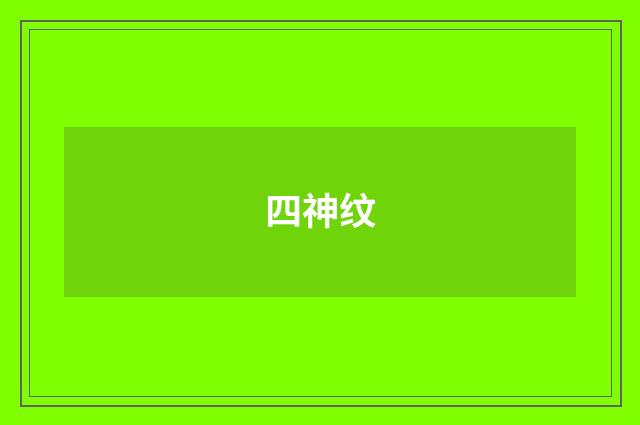 四神纹