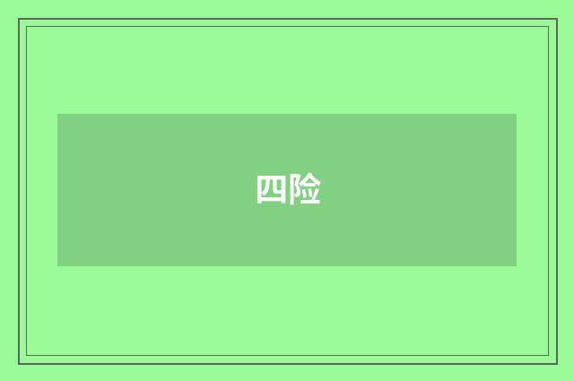四险