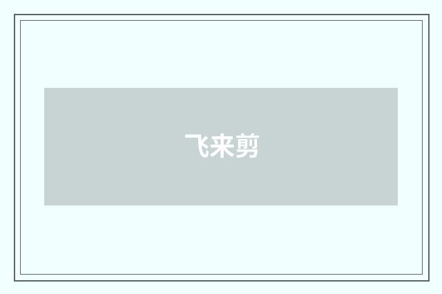 飞来剪