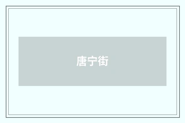 唐宁街