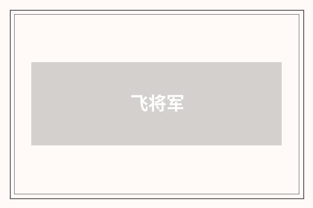 飞将军