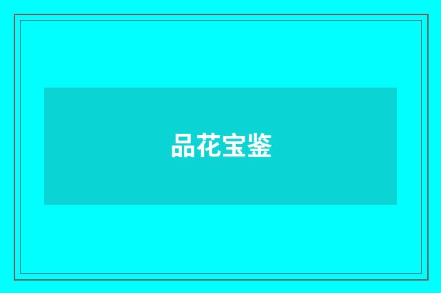 品花宝鉴