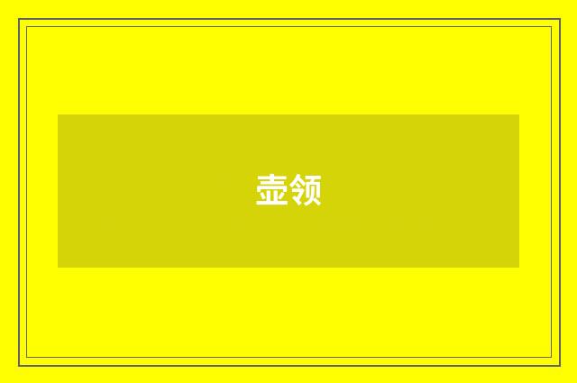 壶领
