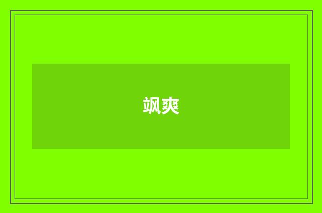 飒爽